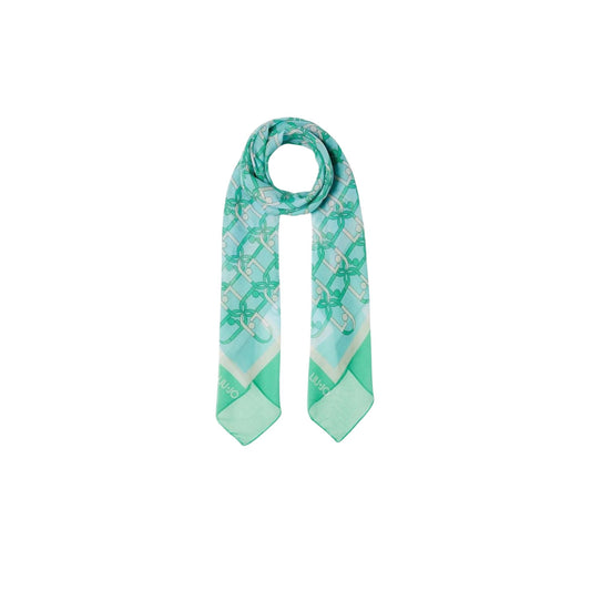 Foulard Donna in tessuto con motivo logo