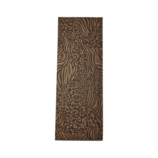 Sciarpa Donna in lurex animalier