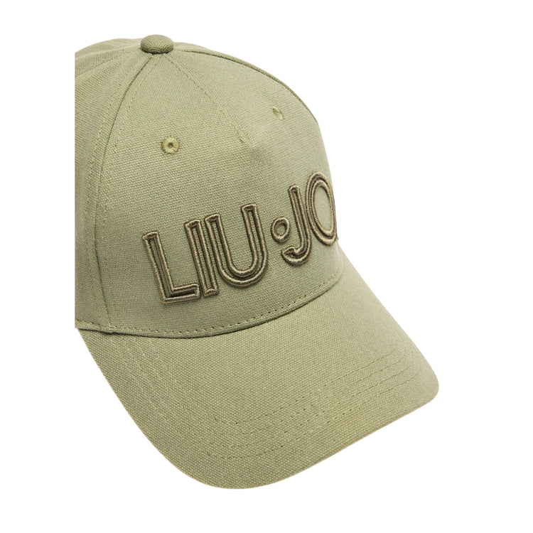 Cappello Donna da baseball con logo Verde militare