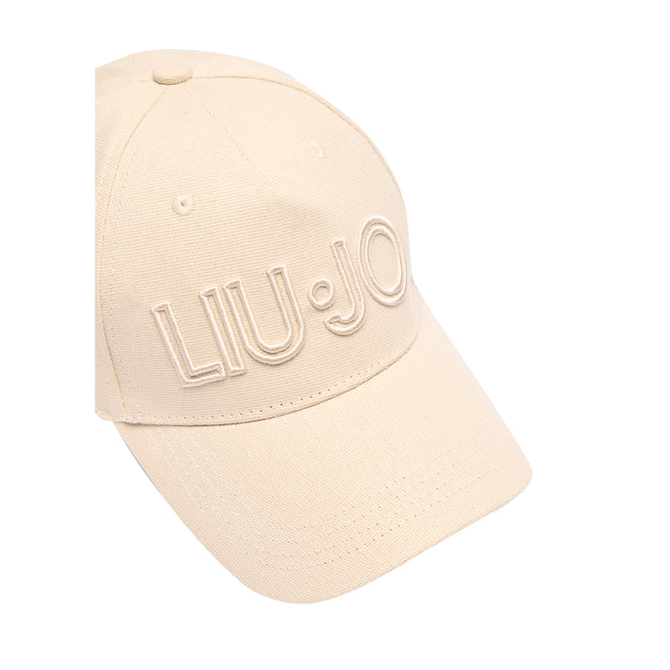 Cappello Donna da baseball con logo Beige