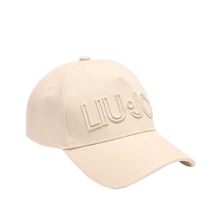 Cappello Donna da baseball con logo Beige