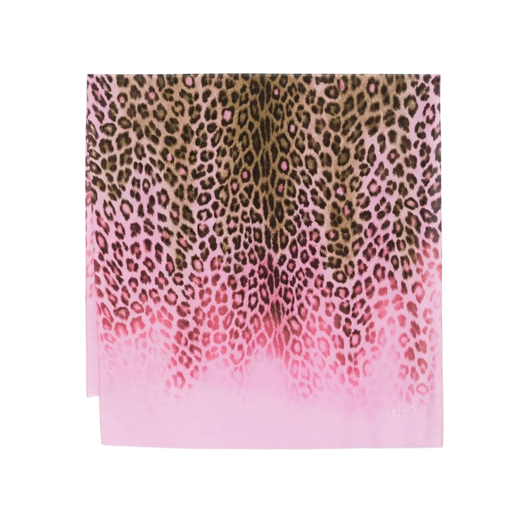 Stola Donna animalier Rosa
