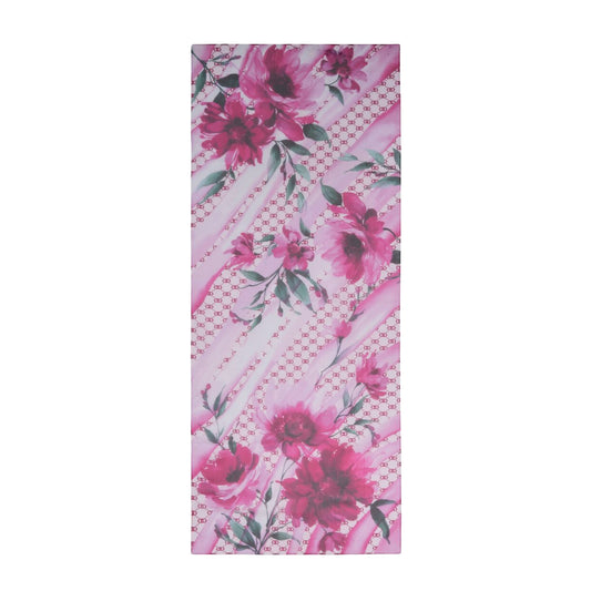 Stola Donna con stampa floreale viola