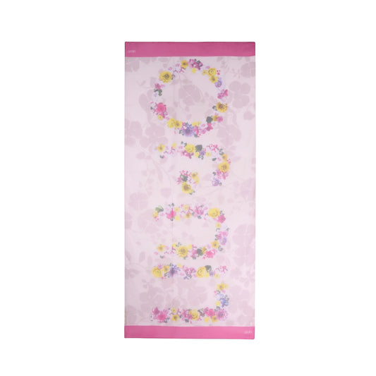 Foulard Donna con stampa floreale su tutta la superficie