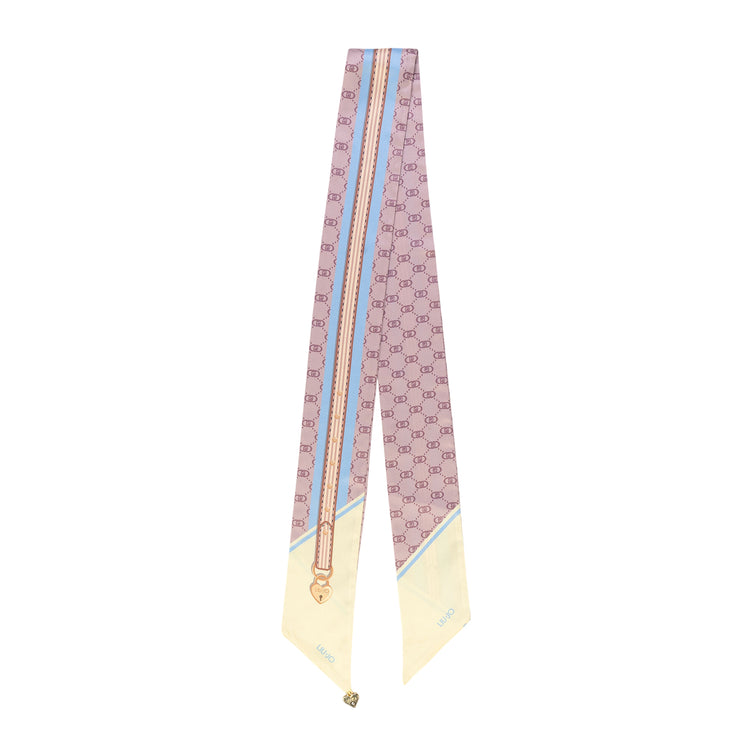 Foulard Donna con stampa logo all over