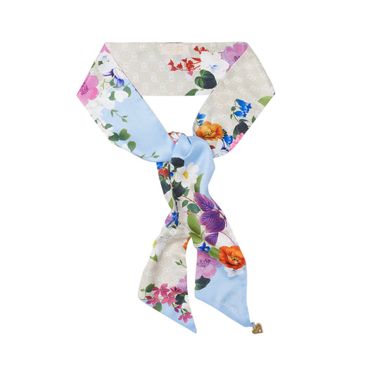 Foulard Donna con stampa a fiori