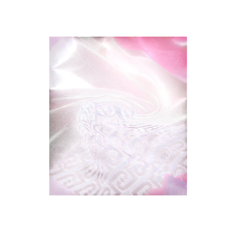 Foulard Donna con blocchi colore e fiori