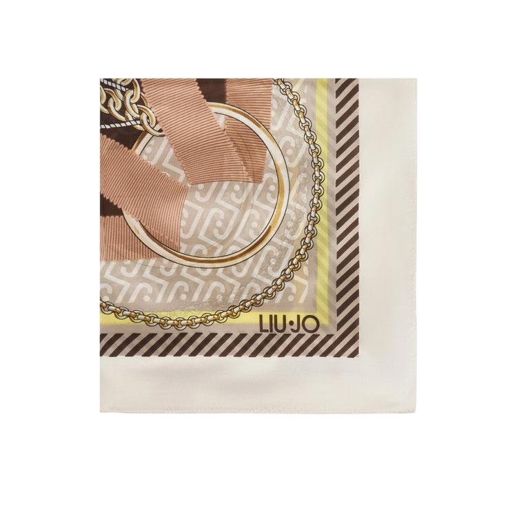Foulard sui toni del marrone