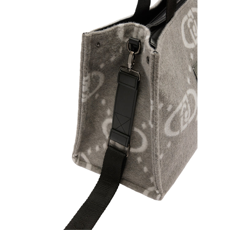 Shopping bag Donna grande con logo dettaglio