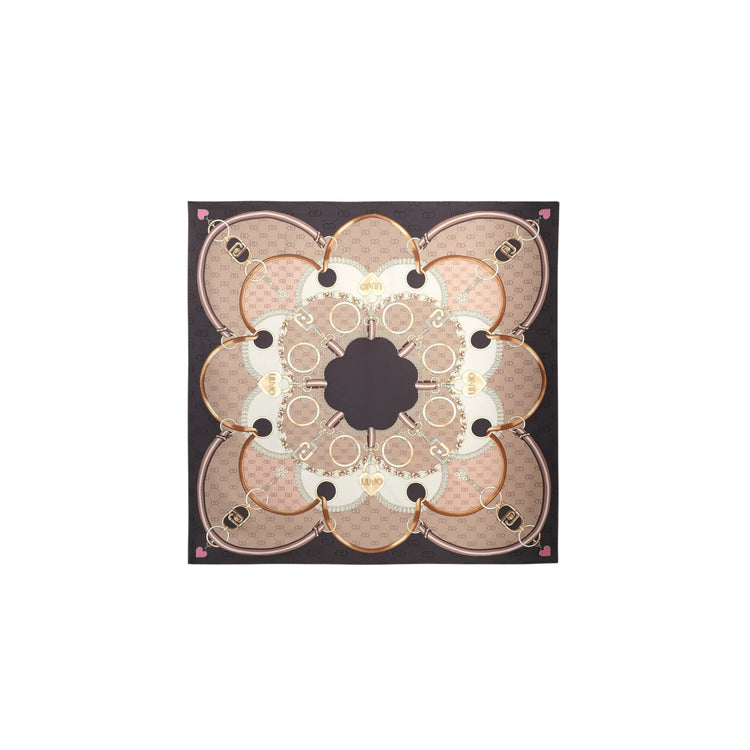 Foulard Donna, dal design classico, con stampa logo monogram