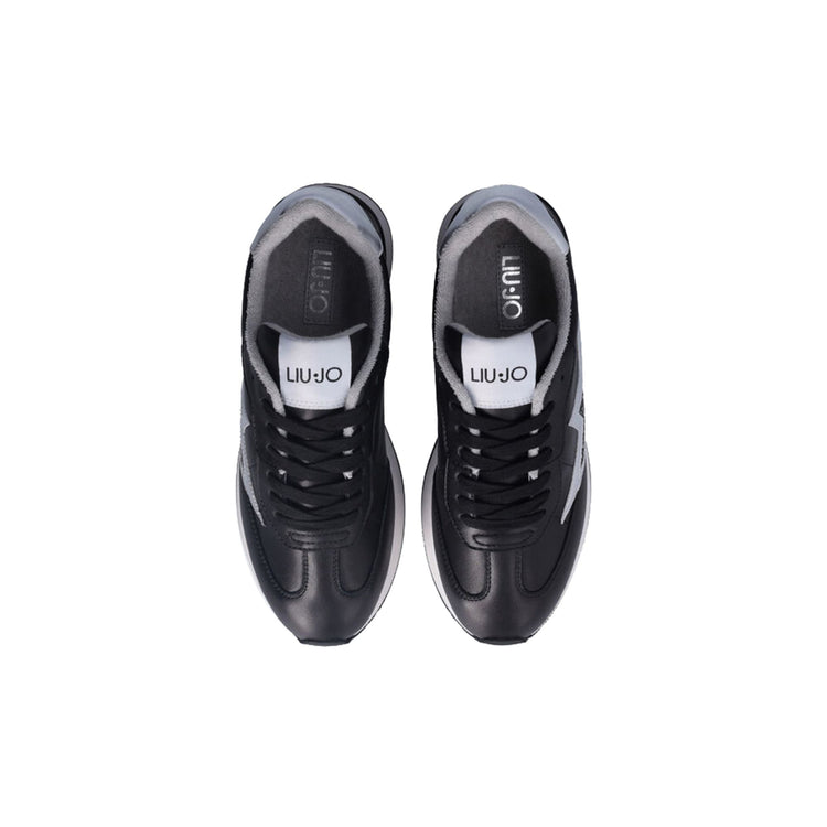 Baskets femme Dreamy 03 avec empiècements en cuir