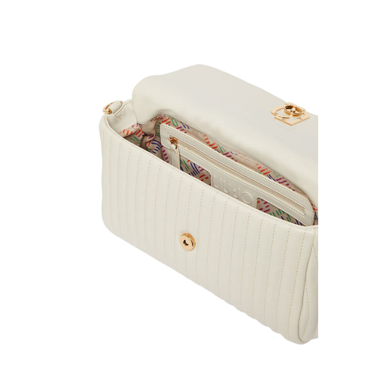 Women's shoulder bag with logo