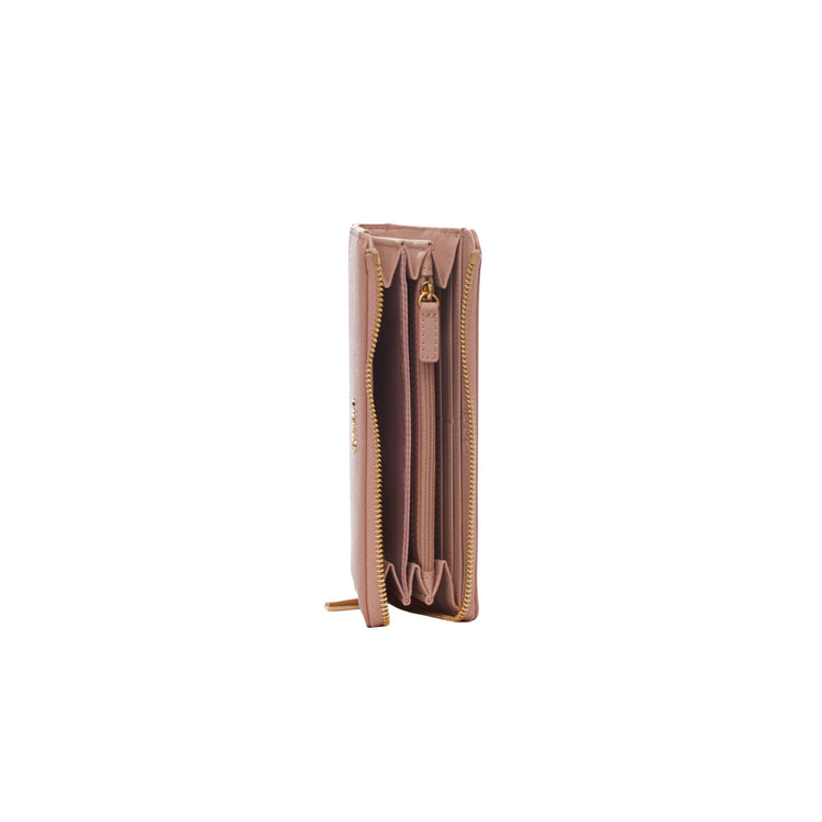 Portafoglio Donna con zip around ecosostenibile