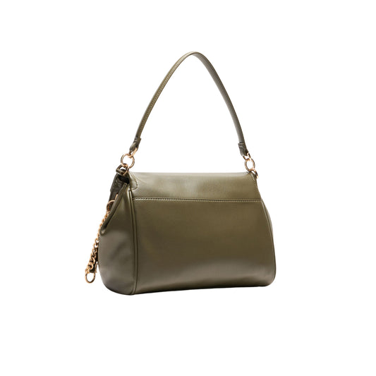 Borsa Donna media M Hobo in similpelle Verde militare retro