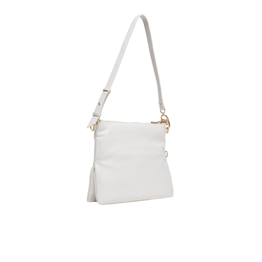 Borsa Hobo Piccola a spalla Bianca retro