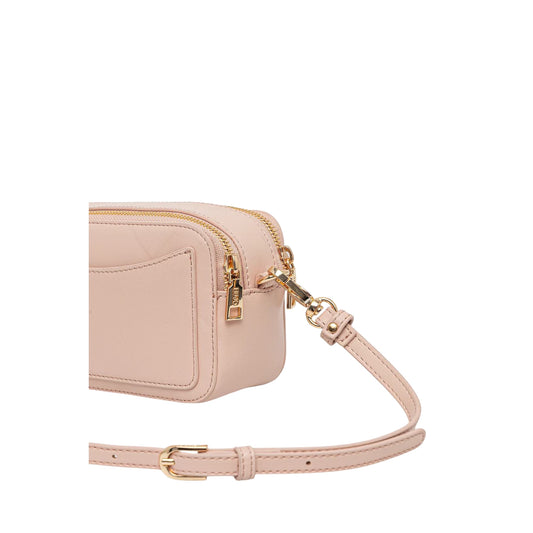 Borsa a tracolla mini Donna Rosa dettaglio retro