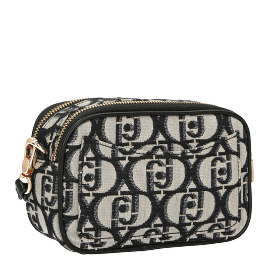 Borsa a tracolla Donna con logo monogram all over retro