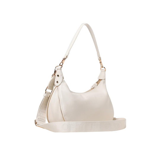 Borsa a spalla Donna con tracolla Bianco retro
