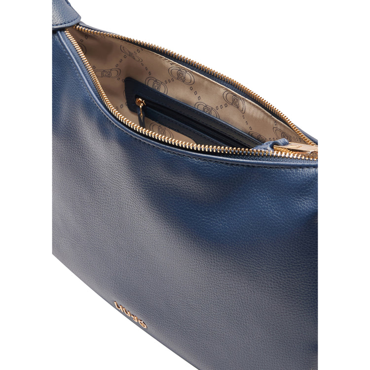 Borsa a spalla Donna con tracolla Blu interno