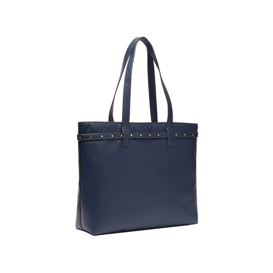 Borsa a spalla Grande da Donna Blu scuro retro