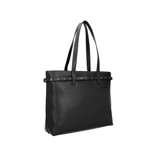 Borsa a spalla Grande da Donna Nero retro