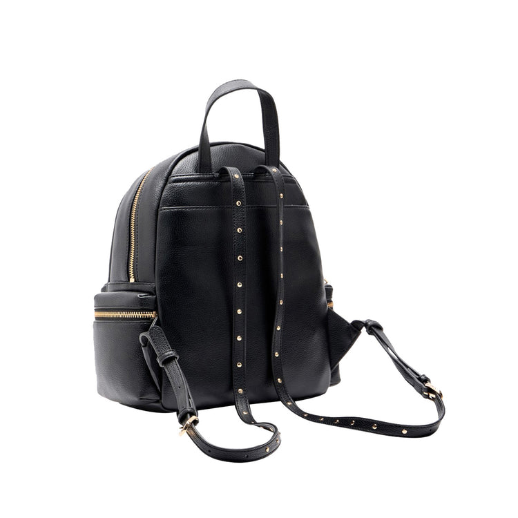 Zaino Donna con taschini laterali Nero retro