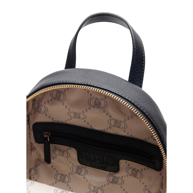 Zaino Donna con taschini laterali Nero interno