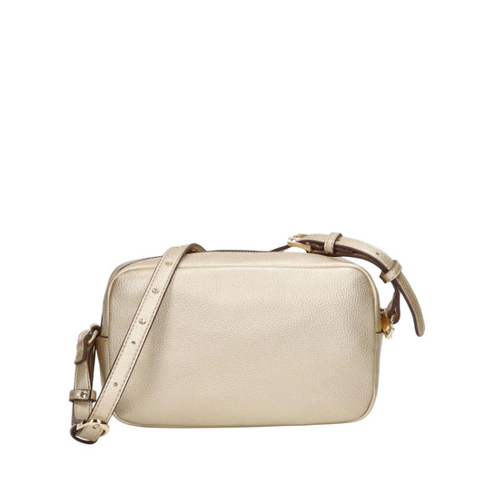 Borsa Donna a tracolla Camera Small Oro retro