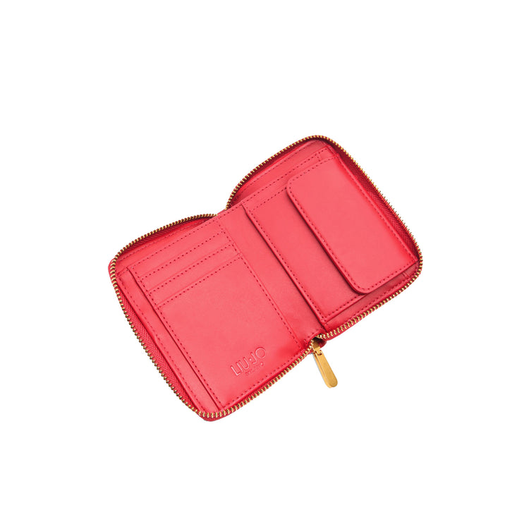 Portafoglio Donna piccolo LaPuffy Rosso interno