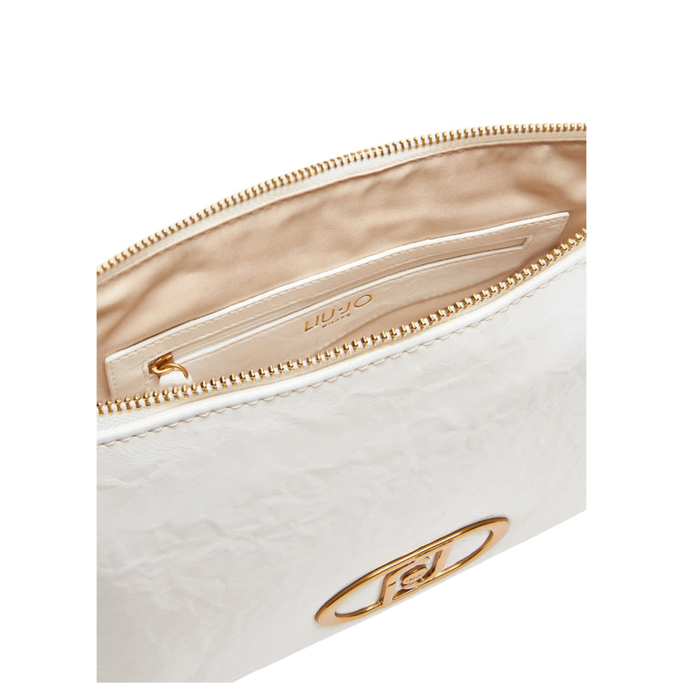 Borsa a spalla media da Donna LaPuffy Bianco interno