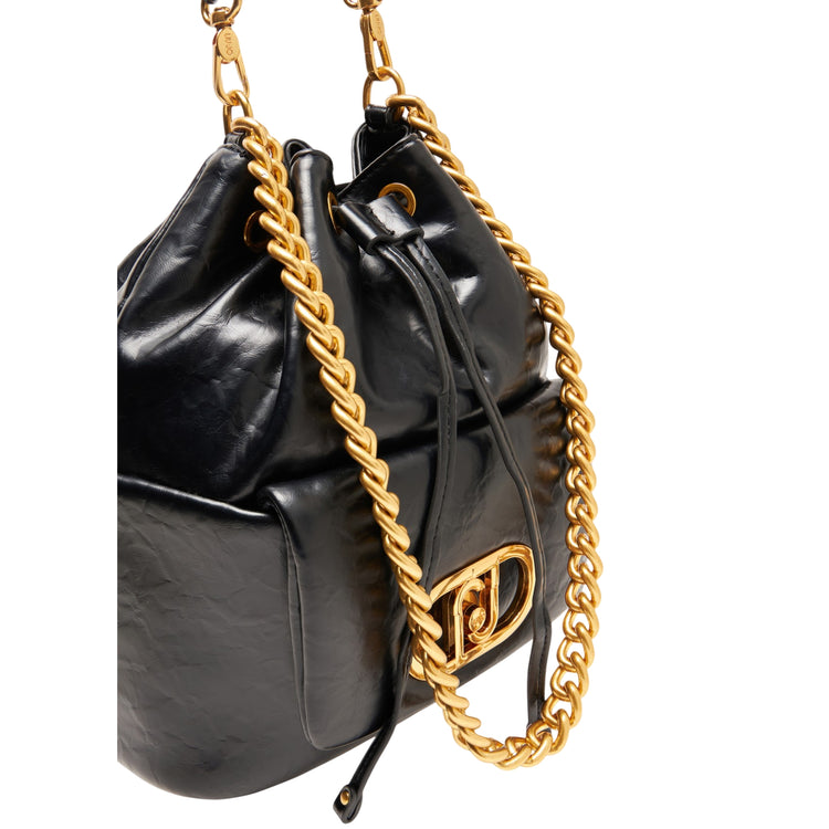 Borsa a secchiello da Donna LaPuffy Nero