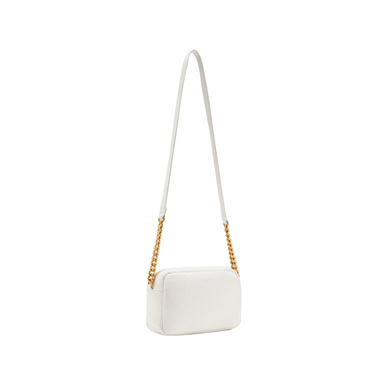Borsa donna a tracolla LaPuffy Bianca retro