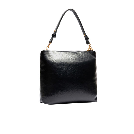 Shopping Bag da Donna LaPuffy Nera retro
