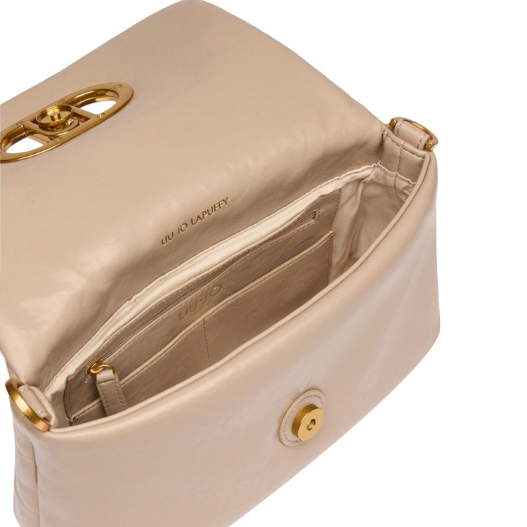 Borsa a spalla Donna LaPuffy Beige interno
