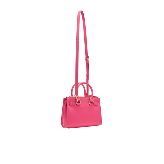 Borsa a mano piccola da Donna Fucsia retro con tracolla
