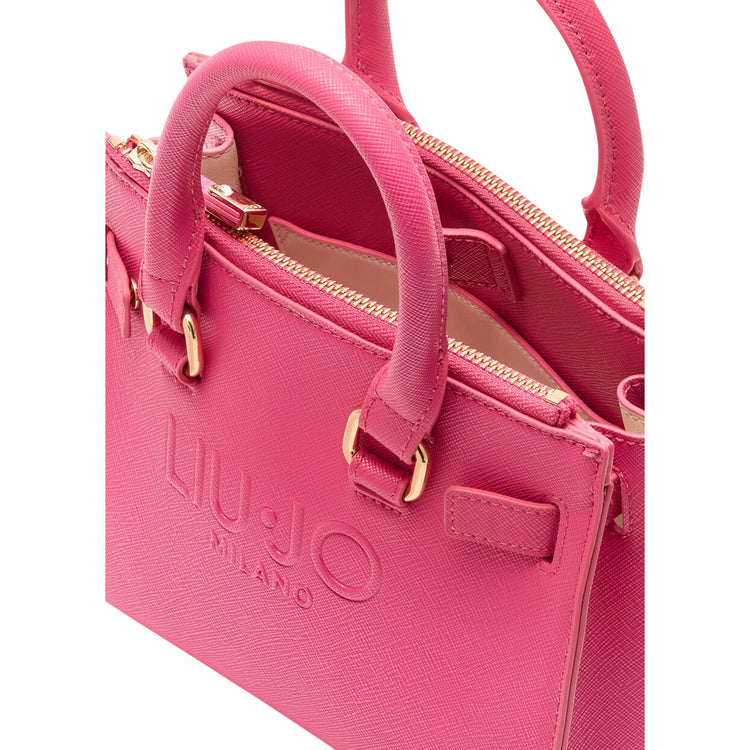Borsa a mano piccola da Donna Fucsia interno