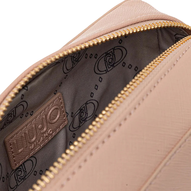 Borsa a tracolla Donna in ecopelle rosa cipria