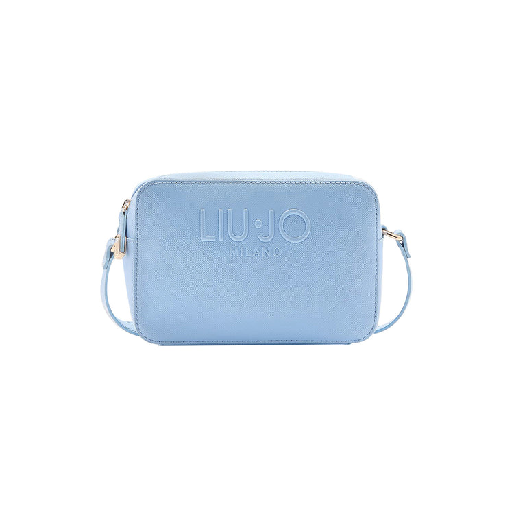 Borsa a tracolla Donna in ecopelle azzurra