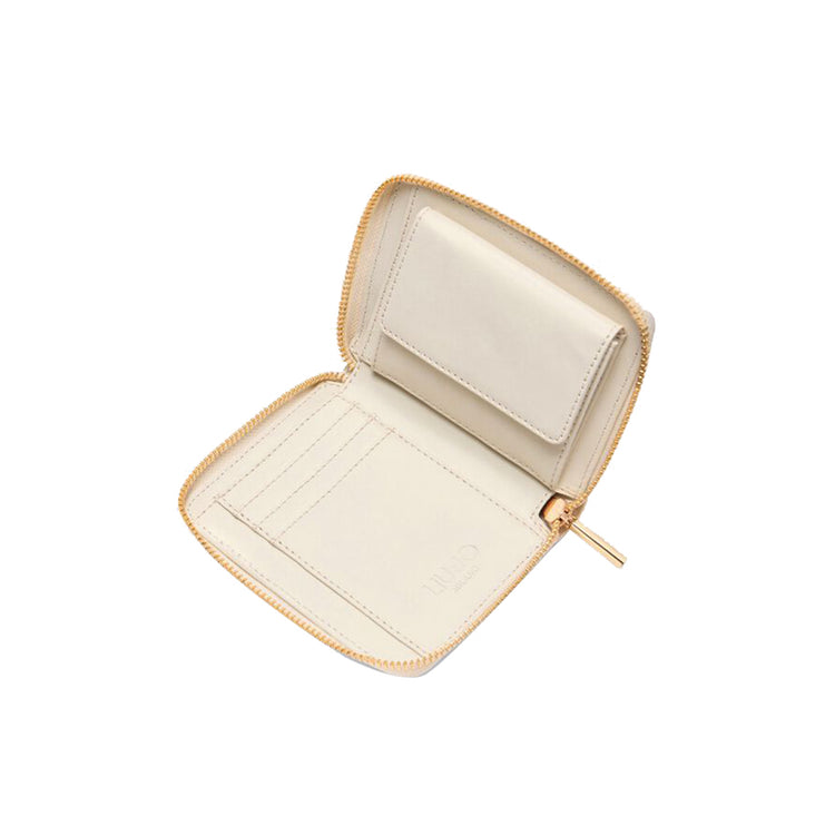 Portafoglio piccolo Donna Bianco bottalato interno