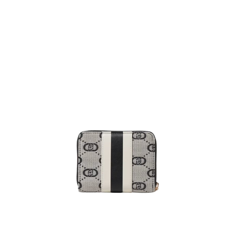 Portafoglio Donna piccolo con logo monogram retro