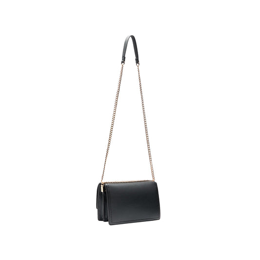 Borsa a tracolla con pochette da Donna Nero retro