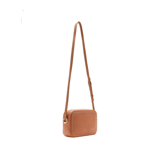 Borsa Donna a tracolla con pochette Marrone retro
