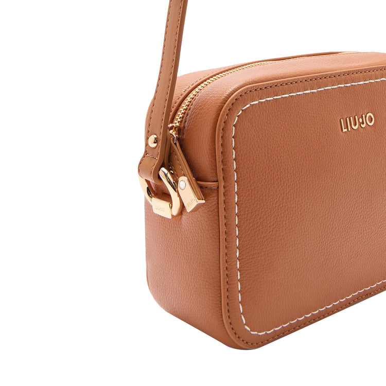 Borsa Donna a tracolla con pochette Marrone dettaglio