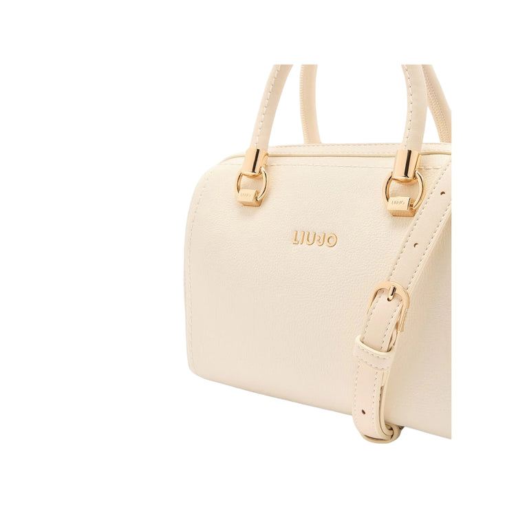 Borsa a mano a bauletto da Donna con pochette Beige