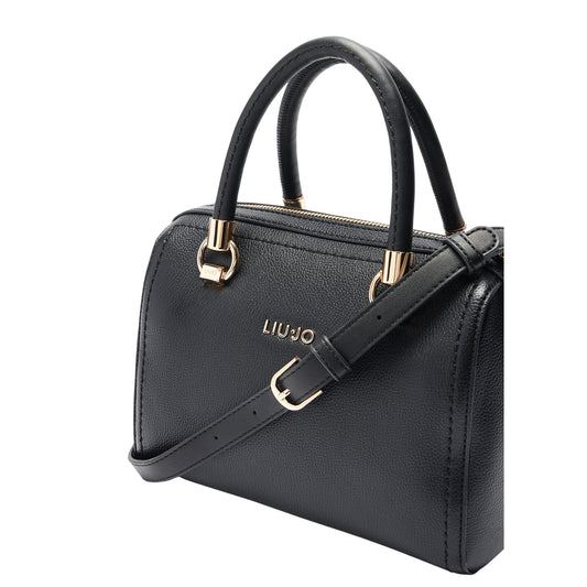 Borsa a mano a bauletto da Donna con pochette Nero
