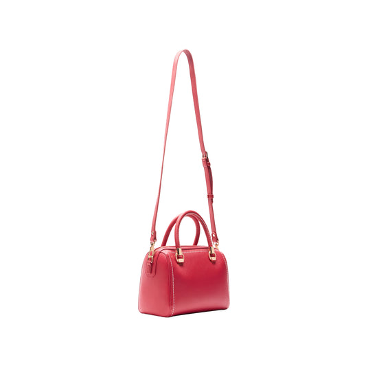 Borsa a mano a bauletto da Donna con pochette Rosso retro