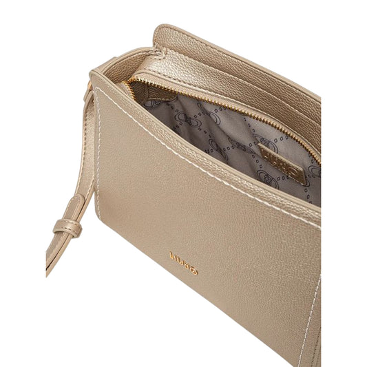 Borsa a tracolla Donna con portamonete Oro interno