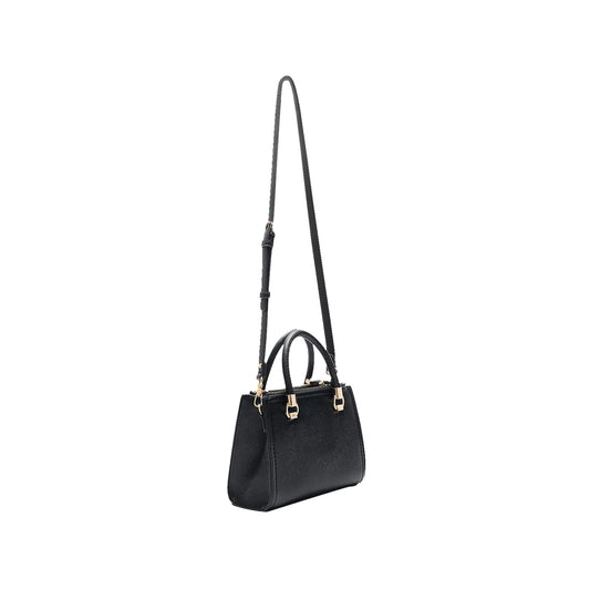 Borsa a mano Donna con pochette Nera retro