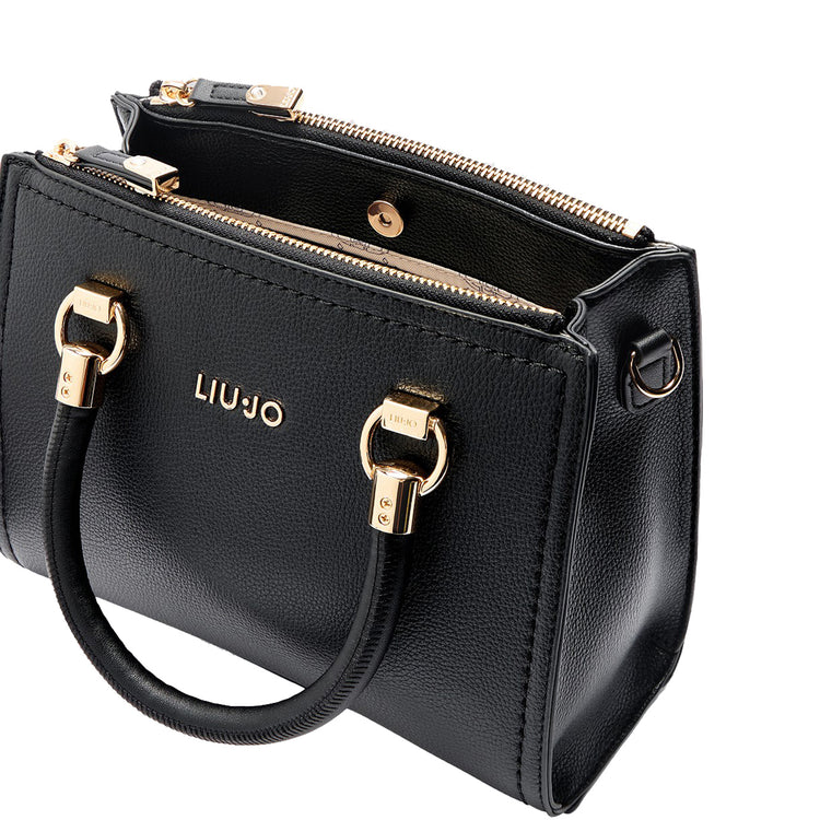 Borsa a mano Donna con pochette Nera ravvicinata