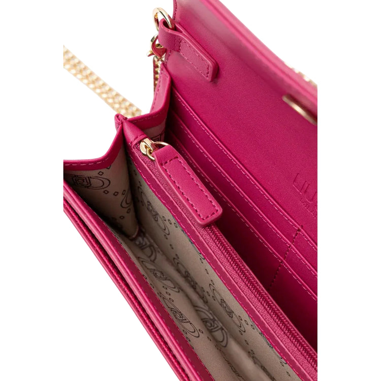 Pochette Fucsia Donna con tracolla catena interno